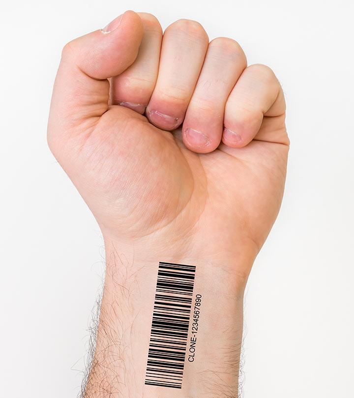 Temporary Tattoo Sticker True Love Barcode Tattoo Waterproof Sticker For  Men and Women Temporary Body Tattoo