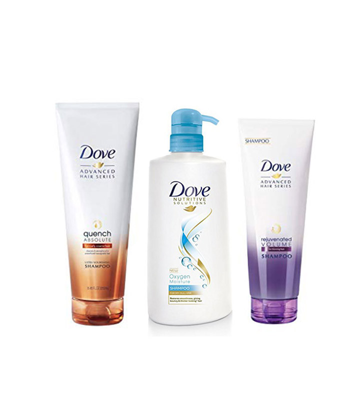 Top 15 Dove Shampoos Available In India