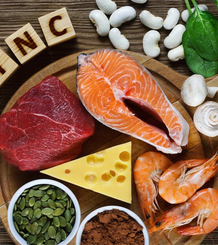 26 Best Zinc-Rich Foods To Include In Your Diet + Benefits