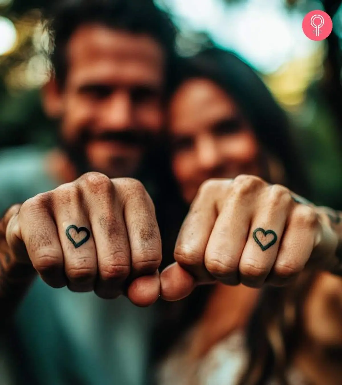 Heart Ring Tattoos That Speak Love
