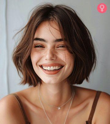 Kirsten Dunst with bob hairstyle Kirsten Dunst with bob hairstyle