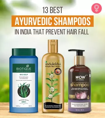 13 Best Ayurvedic Shampoos In India That Prevent Hair Fall