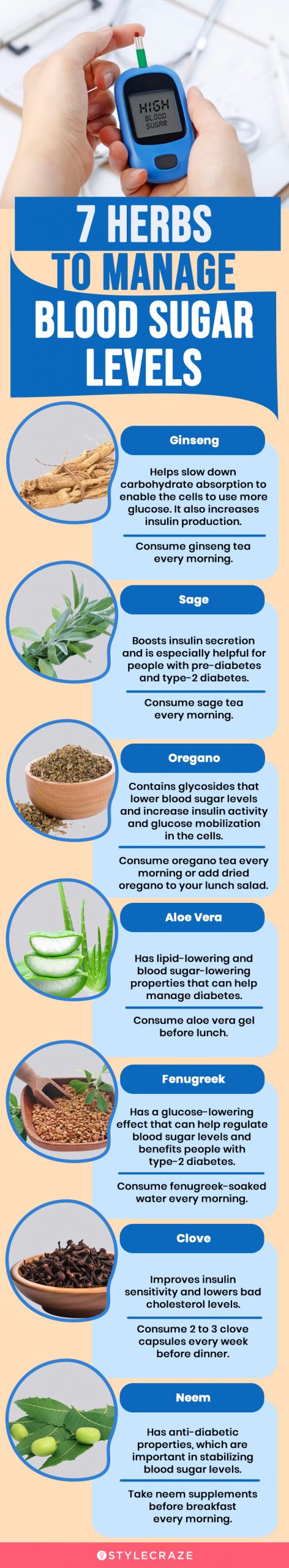16 Herbs For Diabetes That Keep Your Sugar Levels In Control  