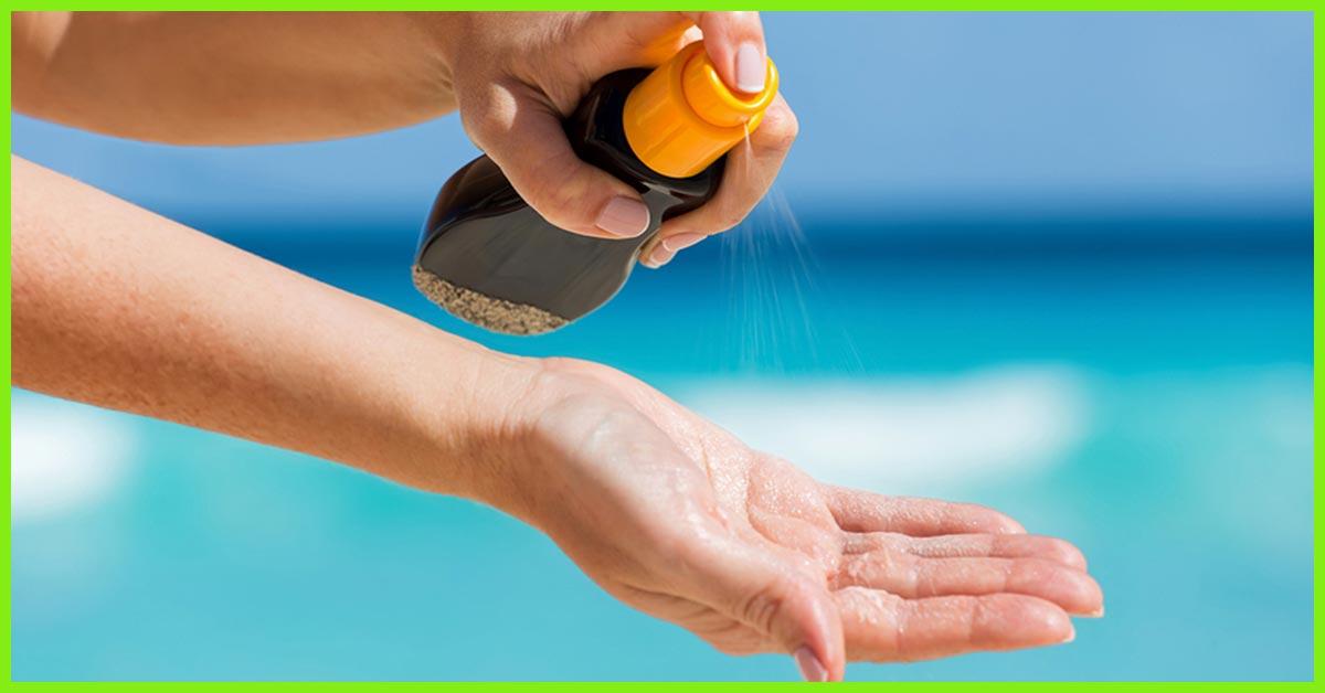 best spray sunscreen not sticky