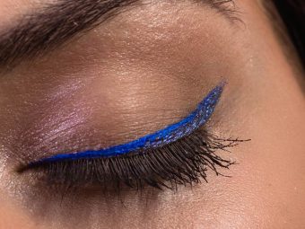 How To Apply Blue Eyeliner?