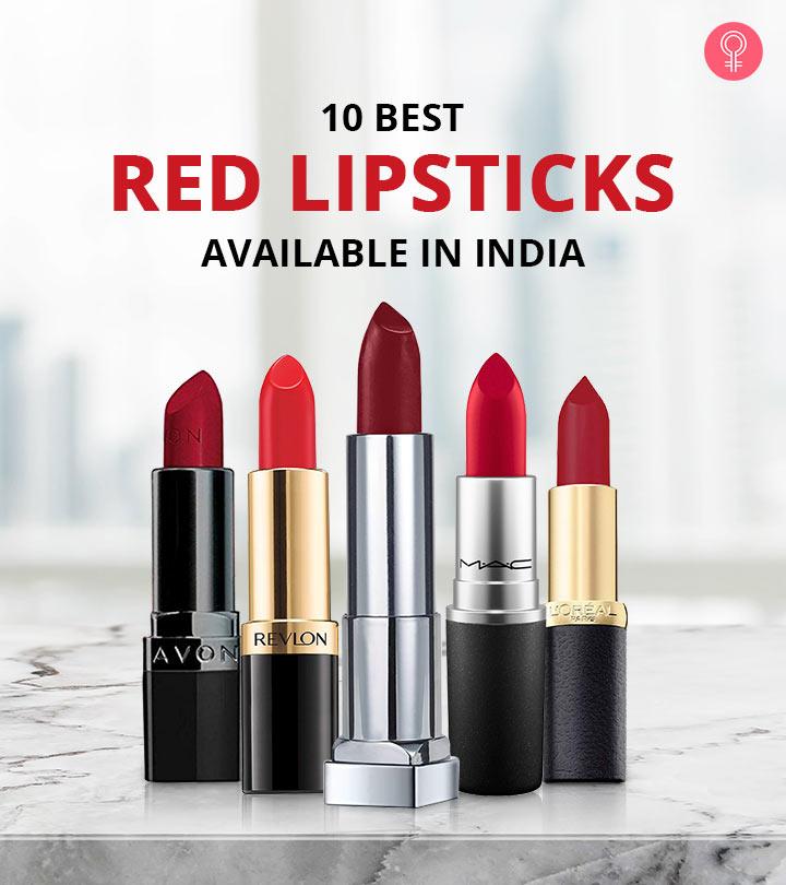 10 Of The Best Red Lipsticks Available In India