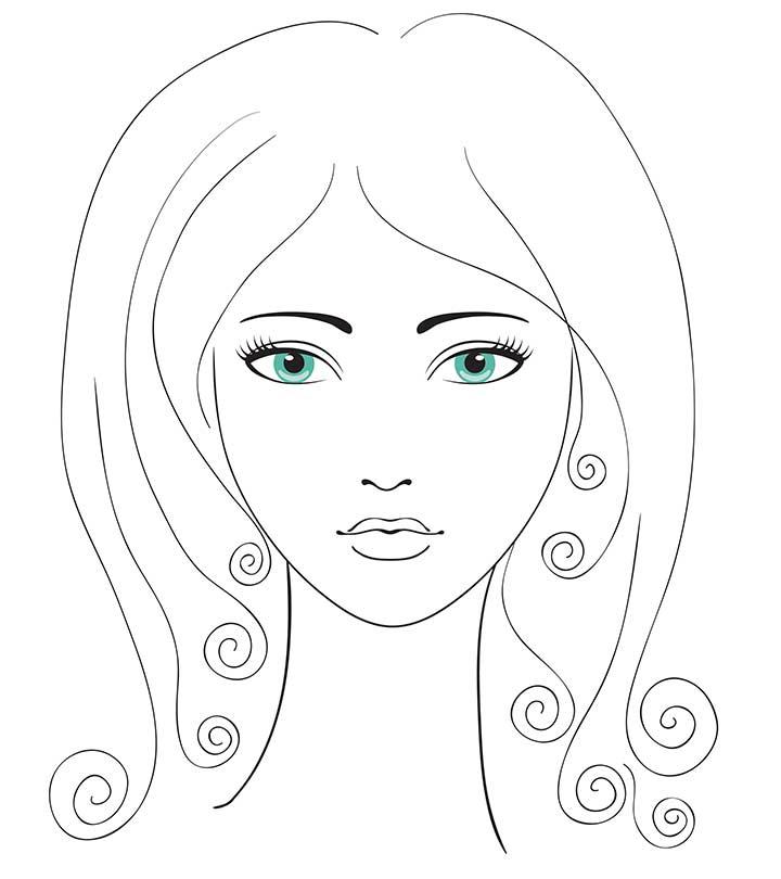 3985 Brow Shape Drawing Images Stock Photos  Vectors  Shutterstock