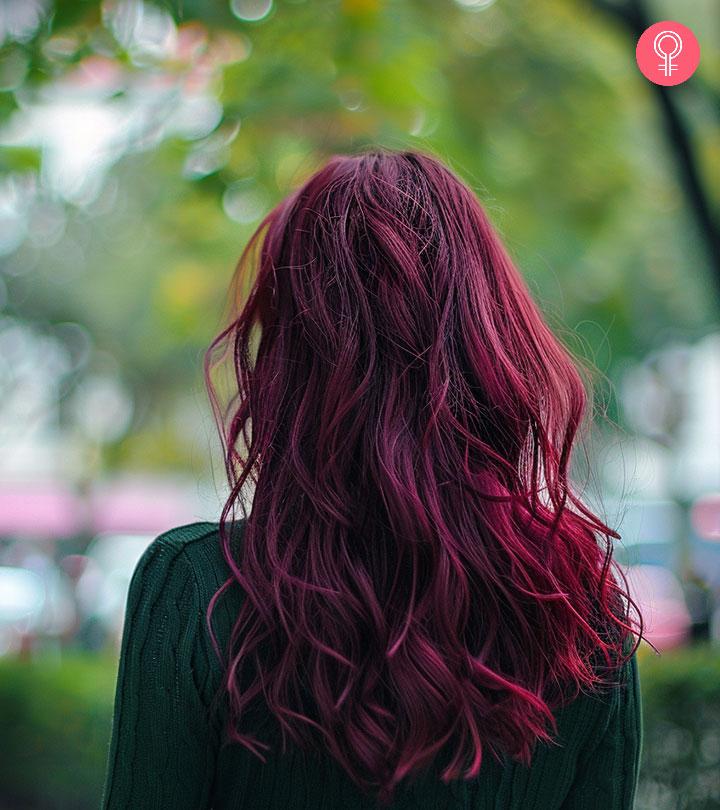 5 Simple Ways To Dye Burgundy Hair Color At Home