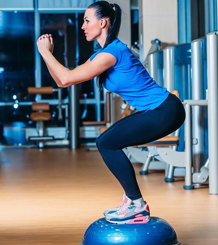 16 Best BOSU Ball Exercises To Improve Balance And Core Strength