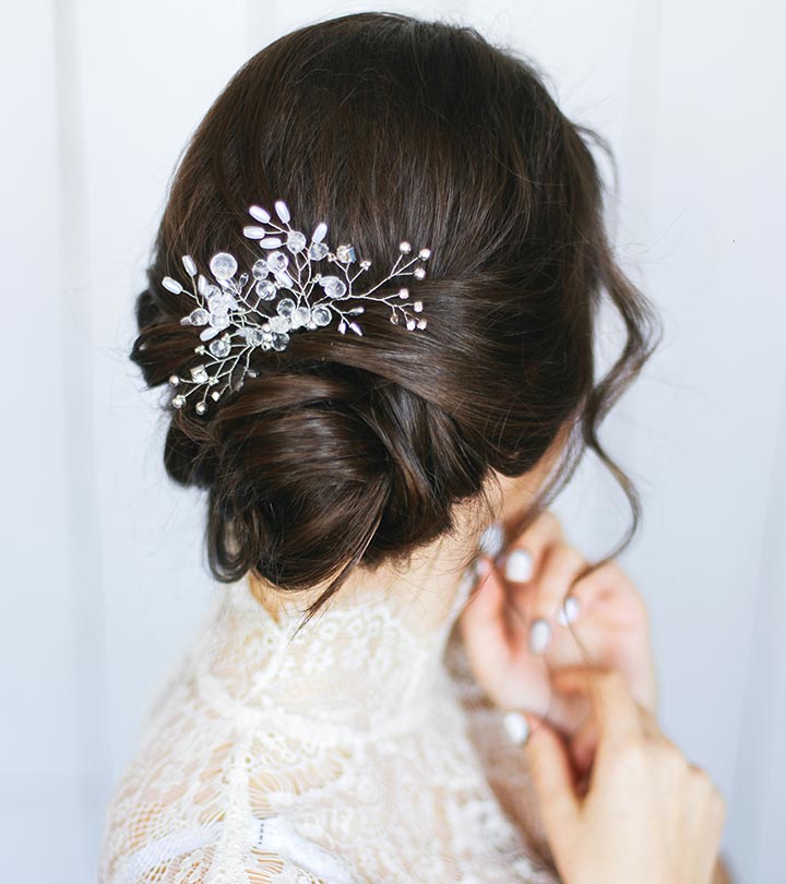 30 Stunning Wedding Updos For Short Hair To Look Beautiful