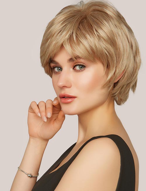 SHORT HAIRSTYLES WITH BANGS - YouTube