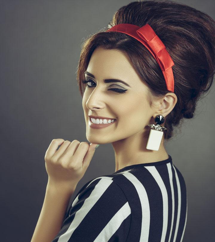 120+ Hair Bun Retro Revival 1960s Style Women Stock Photos, Pictures &  Royalty-Free Images - iStock