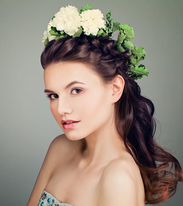 Charming Half Up Half Down Wedding Hairstyles 2020 #formal #hair #down  #formalhairdown | Wedding hair down, Simple prom hair, Prom hairstyles for  long hair