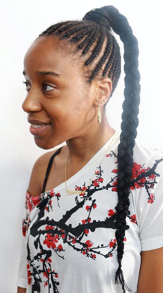 41 Cute And Chic Cornrow Braids Hairstyles 41 Cute And Chic Cornrow Braids Hairstyles