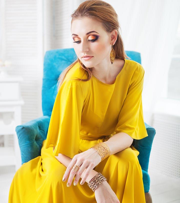 Yellow outfits sales