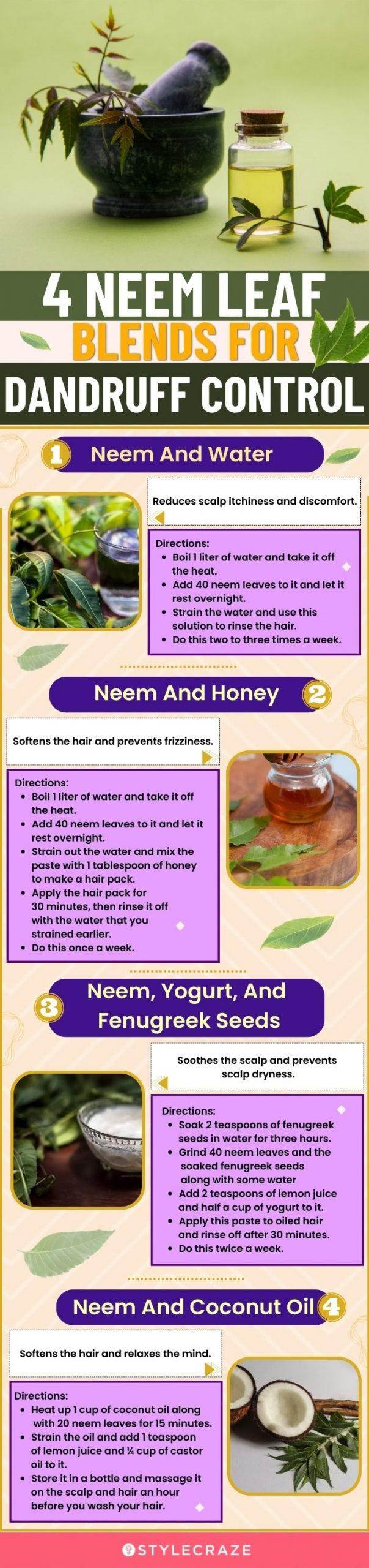 How To Use Neem To Cure Dandruff