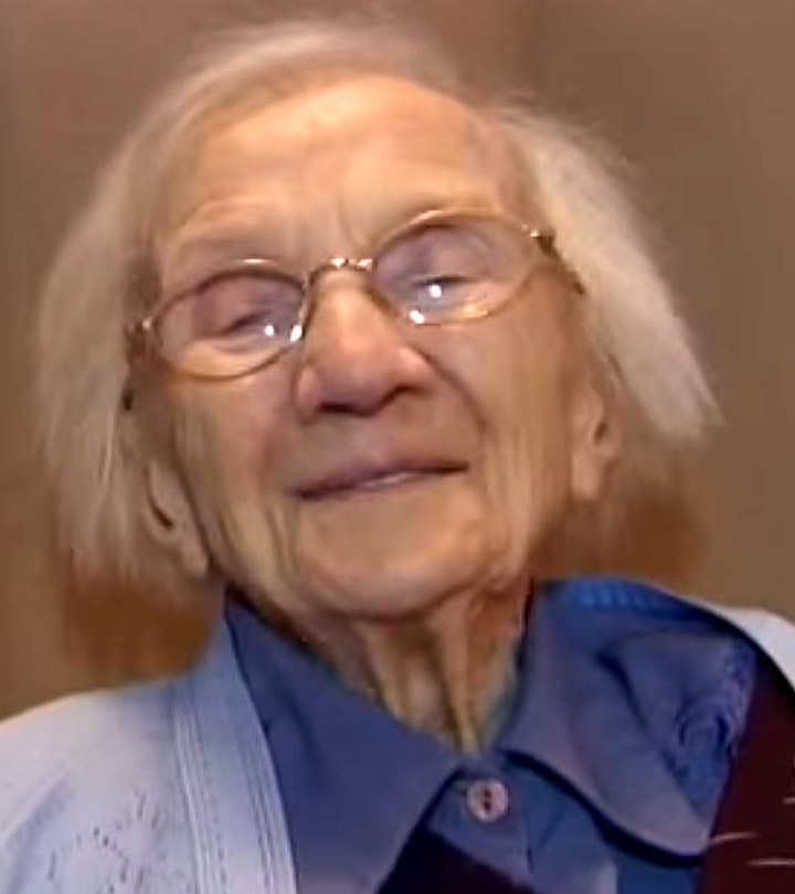 109-year Old Woman Says Secret To Long Life Is Avoiding Men 