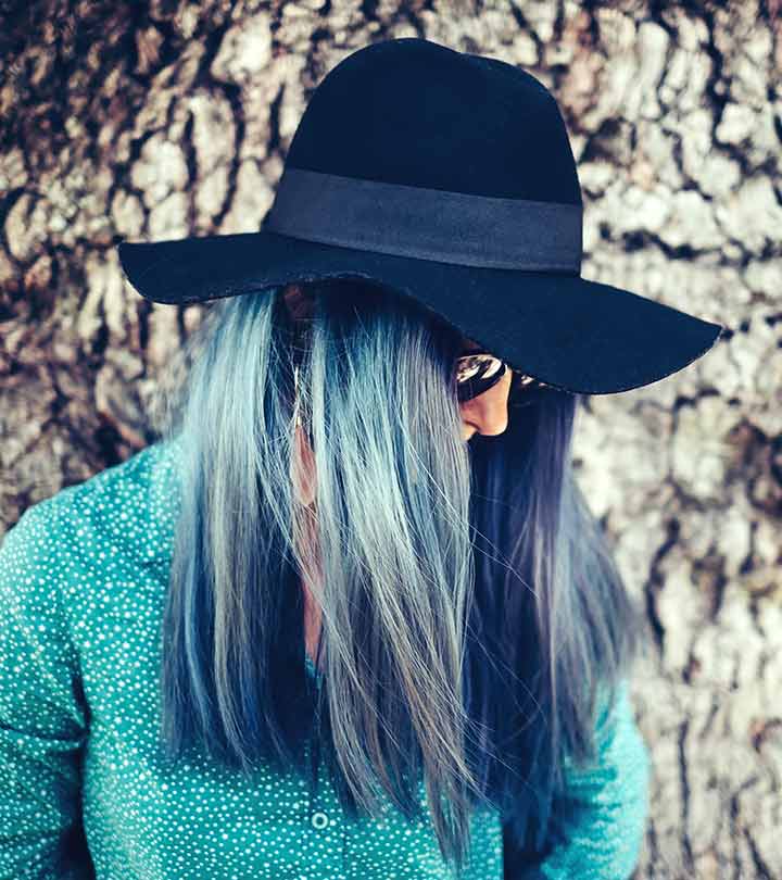 Why This Denim Hair Trend Is The Most Insane Thing Right Now