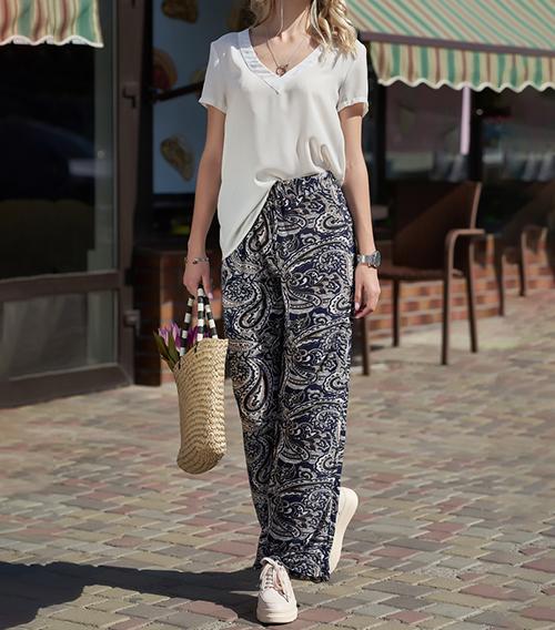 24 Ways to Wear Palazzo Pants and Feel Fabulous