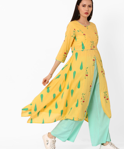 Medium front low and back high Ladies Fancy Kurti at Rs 499 in New Delhi