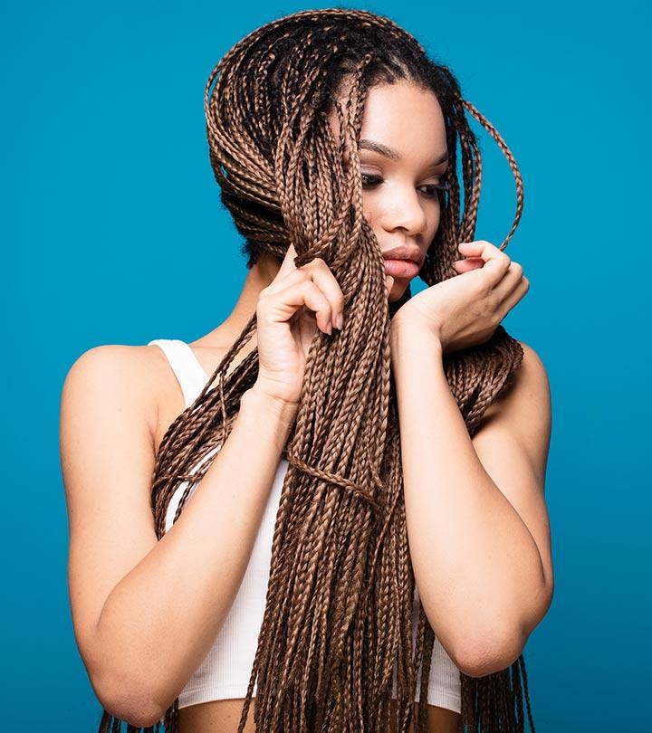 Micro braids  Tree braids hairstyles, Human braiding hair, Micro braids  styles