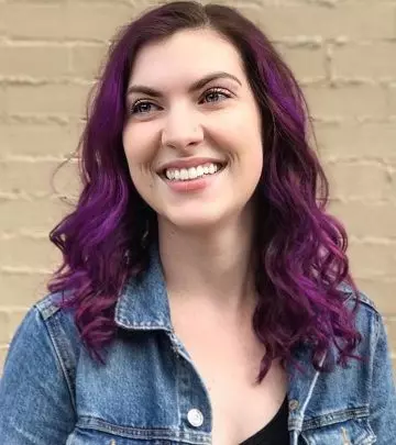 21 Pretty Purple Highlights Ideas For Dark Hair