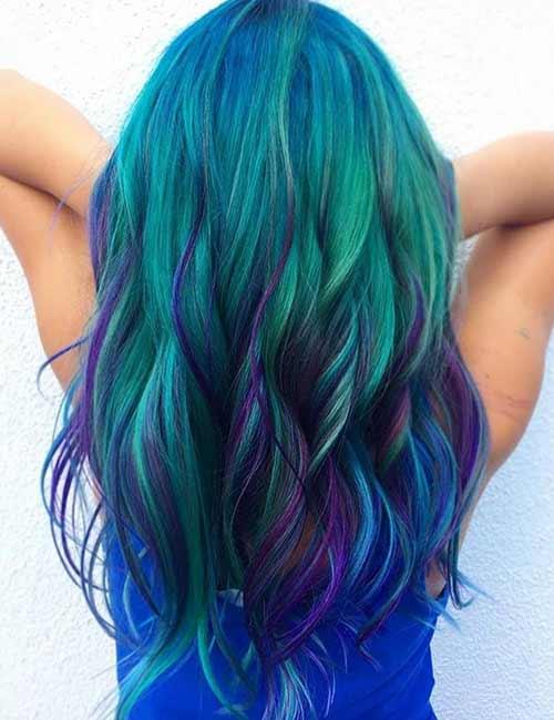 25 Mesmerizing Mermaid Hair Color Ideas 25 Mesmerizing Mermaid Hair Color Ideas