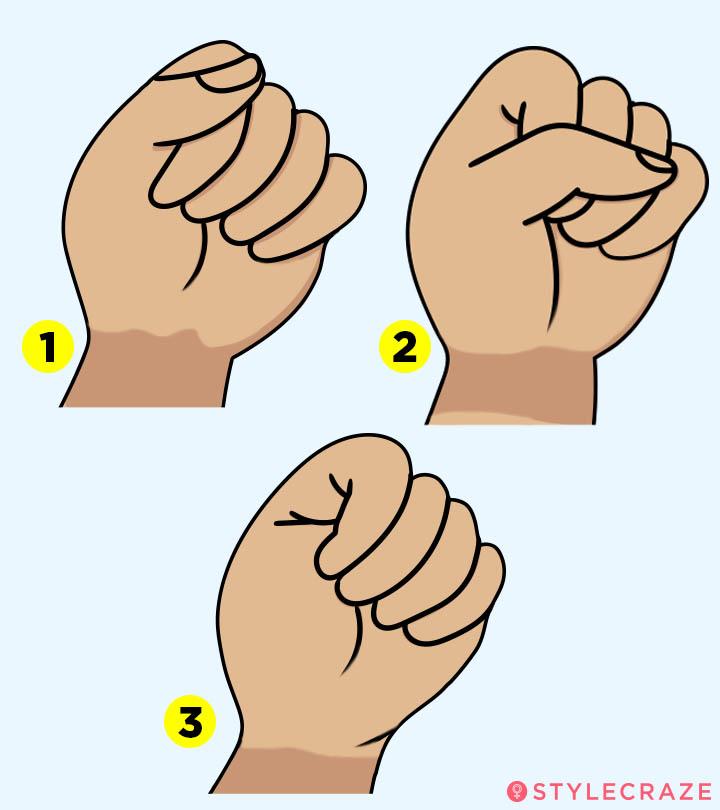 The Way You Make A Fist Says A Lot About Your Personality; Find Out What