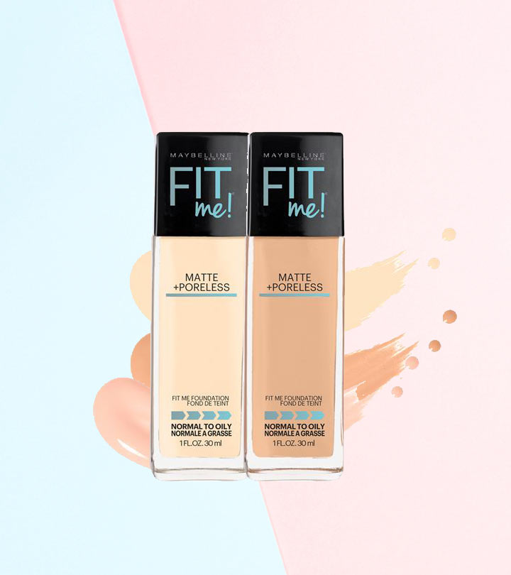Sinewi Kustlijn schotel Maybelline Fit Me Matte And Poreless Foundation Review And Shades