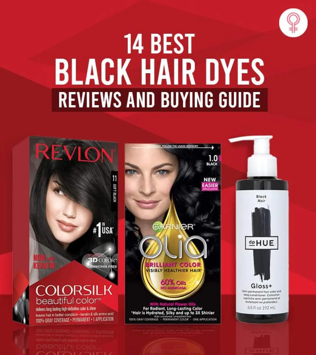 14 Best Black Hair Dyes Of 2025 – According To A Hairstylist