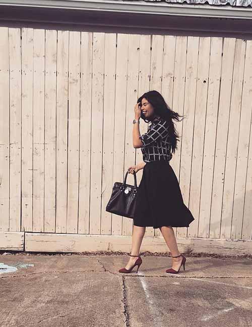 How To Wear Skater Skirts – 25 Style Ideas
