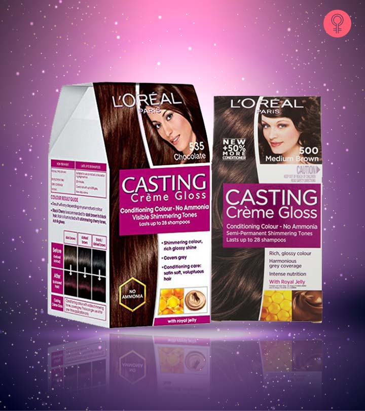 L'Oreal Paris Casting Creme Gloss Hair Color, 300 Darkest Brown, 87.5g+72ml