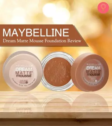 Maybelline Dream Matte Mousse Foundation Review