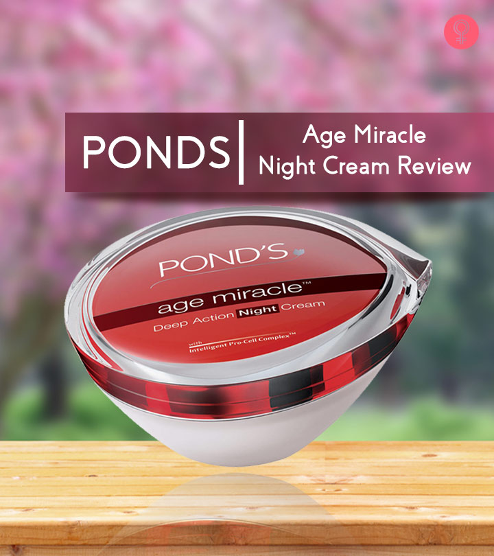 Ponds Age Miracle Night Cream Review