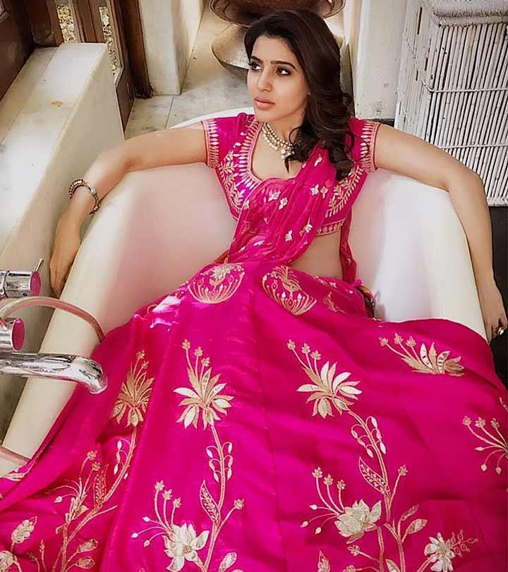 15 Best Photos Of Samantha In A Saree