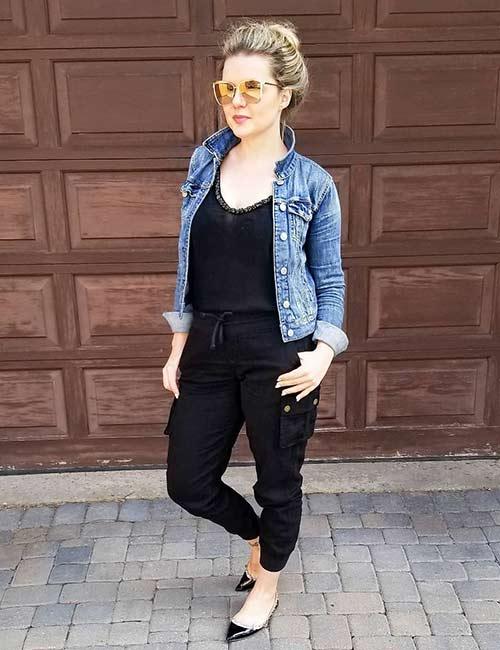 4 Ways to Style a Denim Jacket with Pants  Charmed by Camille