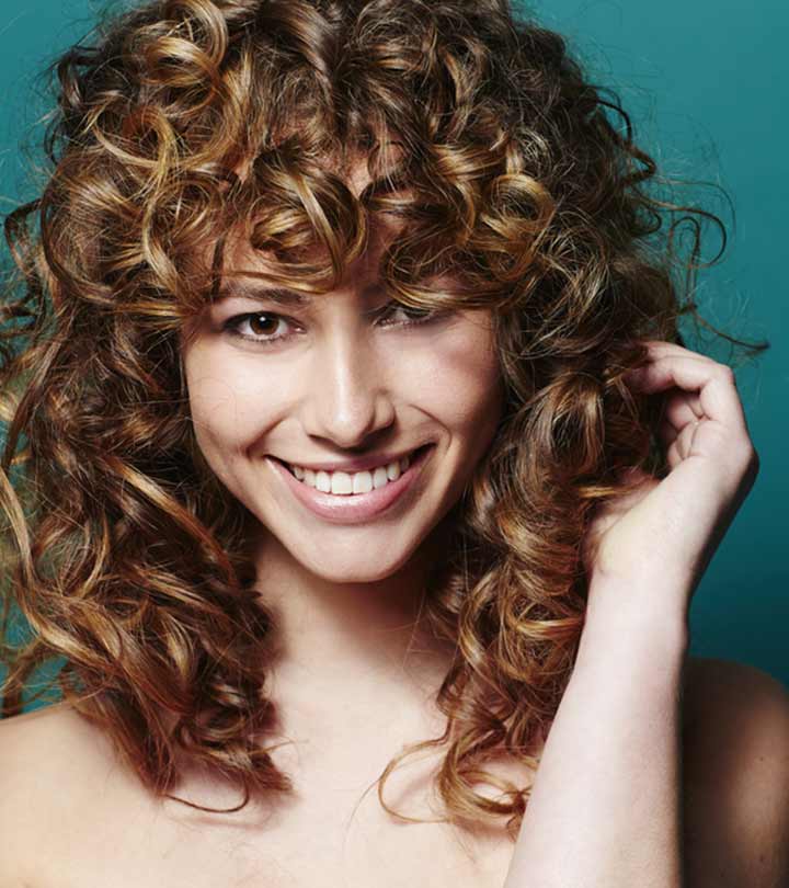 40 Best Curly Hairstyles With Bangs For Women To Try
