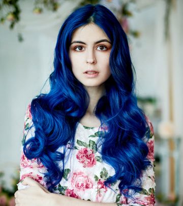 21 Amazing Blue Black Hair Color Looks