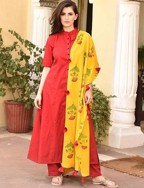 designer kurti gala
