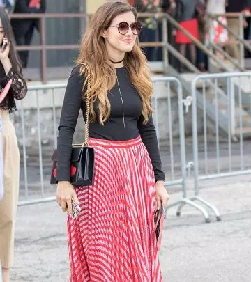 19 Ways To Wear A Pleated Skirt