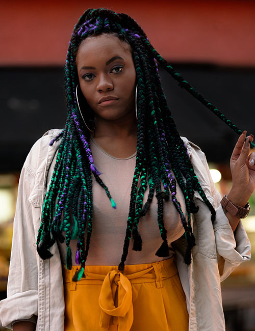 10 Crochet Box Braids Hairstyles  Hot hair colors, Box braids hairstyles  for black women, Hair color trends