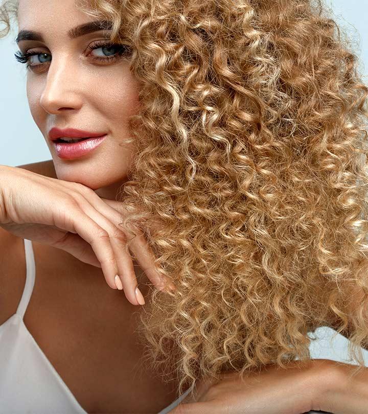 Blonde Elegant and Wavy hair