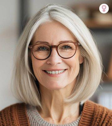 A Perfect Hairstyle For Older Woman With Glasses A Perfect Hairstyle For Older Woman With Glasses