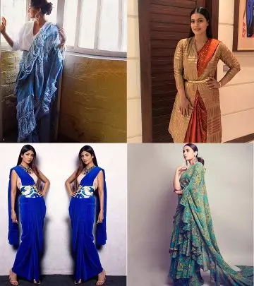 8 Bollywood Actresses Who Rocked Sarees In A Different Way