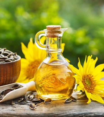 सूरजमुखी के तेल के 11 फायदे, उपयोग और नुकसान – Sunflower Oil Benefits and Uses in Hindi