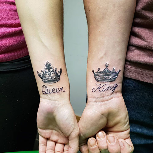 Dhariti BODY Tattoos - Here's a blessed tattoo with cute crown...!!!!!  Contact for tattooing 7800000074 pardeep kumar...!!!!!!! | Facebook