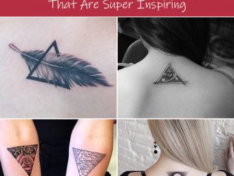 41 Triangle Tattoos For Women That Are Super Inspiring
