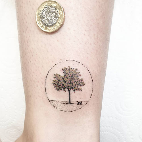 QQINGHAN Water Transfer 3D Star Black Planet Tree Temporary Tattoo Sticker  For Kids Women Men Wolf Lion Tree Tattoos Foream Body Arm Tato (Color :  HLZ208) : Amazon.co.uk: Everything Else