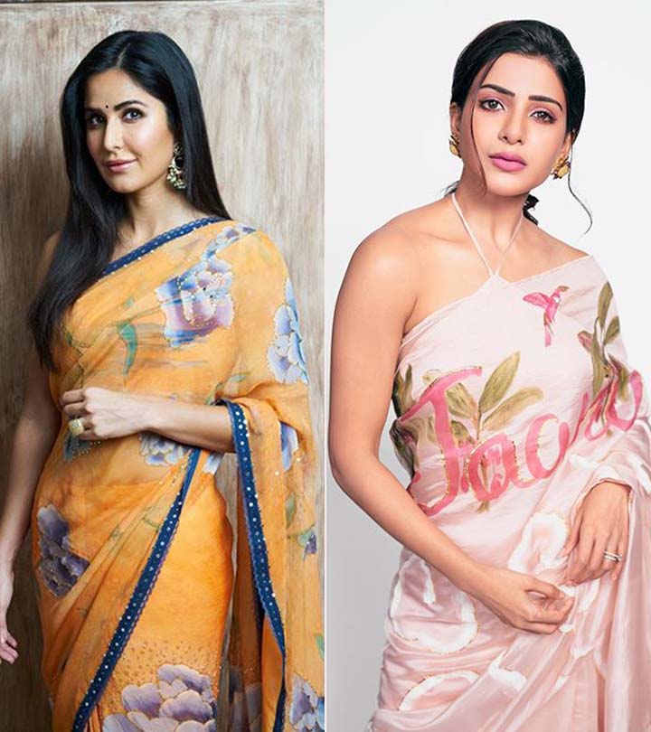 Hand-painted Sarees Are Totally In! Meet The Actresses Who’ve Set The New Trend