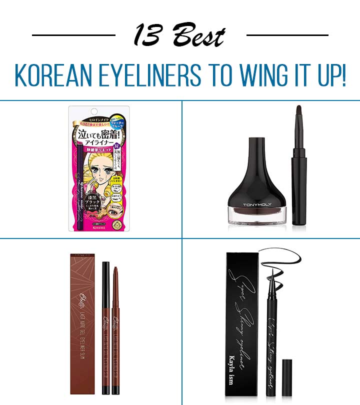 13 Best Korean Eyeliners To Wing It Up